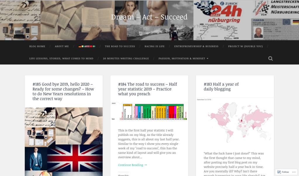 #186 Changes in the blog for&nbsp;2020