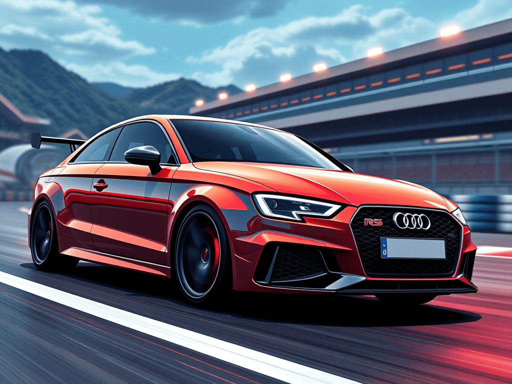 #2008² AUDI² – S1 E11 – DRIVING THE RS3 IN A SIMULATION