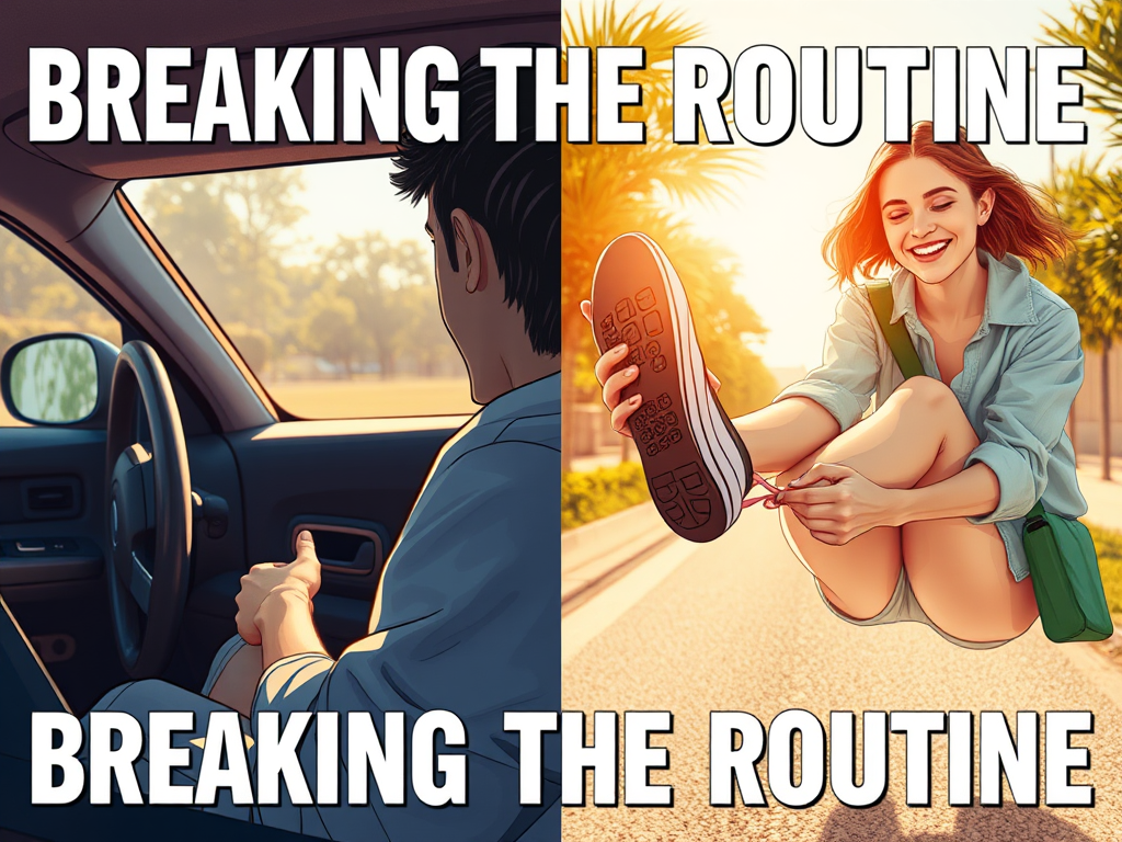 #2335 BREAKING THE ROUTINE – dream | act | succeed
