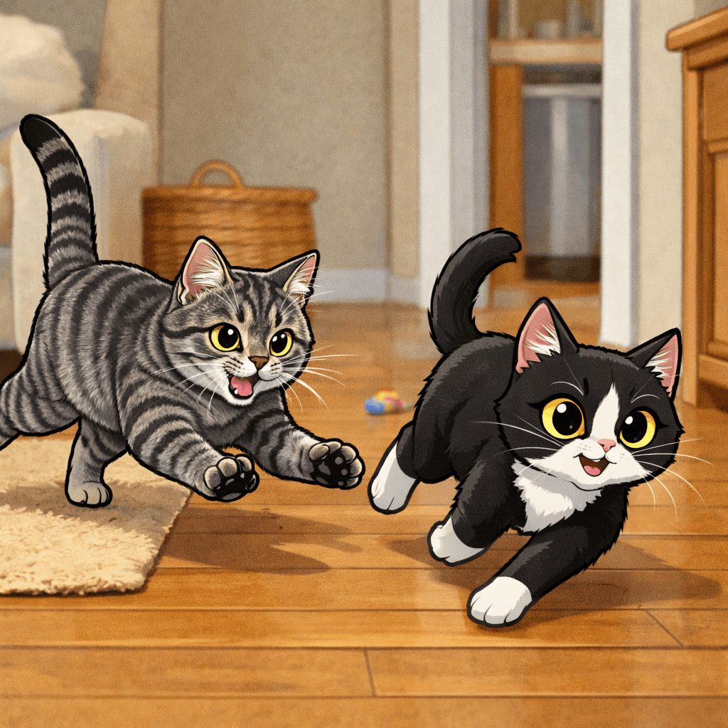 #2482 CHASING EACH OTHER FOR&nbsp;FUN